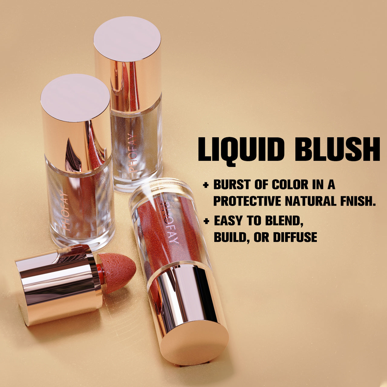 PHOFAY Blush liquido